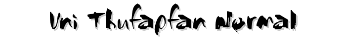 VNI-Thufapfan Normal font